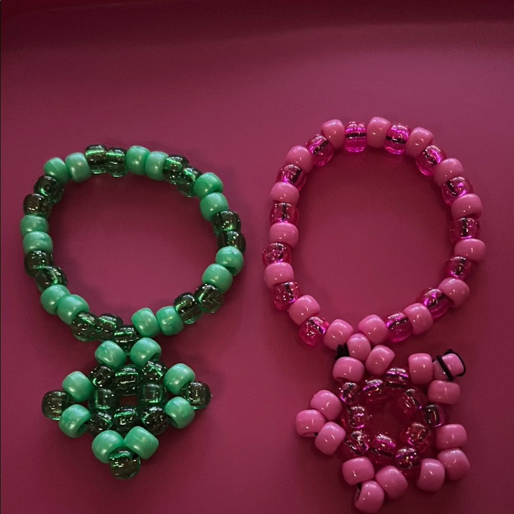 Colorful Beaded Bracelets Set